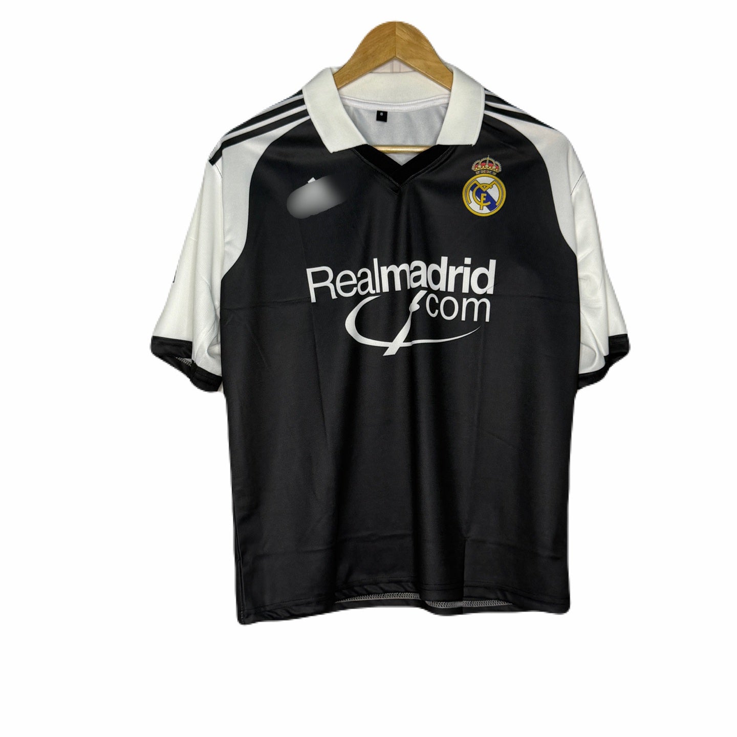 Real Madrid 2001-02 Away Kit Zidane Five Sleeve P1046 - Ms Retro Store