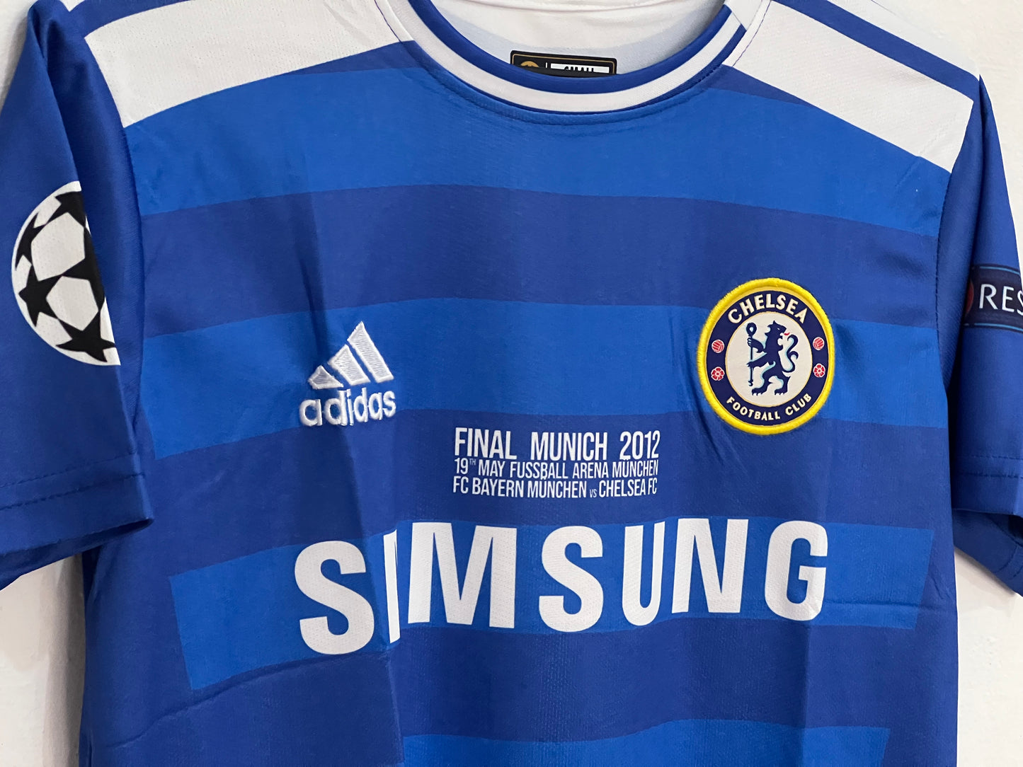 Best retro jersey Chelsea 2012 Ucl final edition Drogba - ms retro store