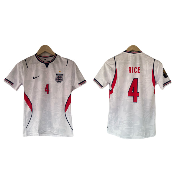England 2026 World Cup Home Rice Half Sleeve Embroidery Jersey -P1679 Ms Retro Store