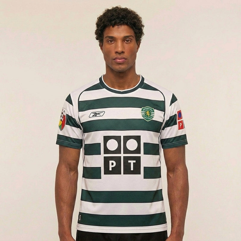 Best Retro jersey sporting Ronaldo 2001/03 Half sleeve jersey- P288 -ms retro store