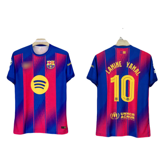 BARCLEONA 2025/26 home jersey LAMINE YAMAL - ms retro store