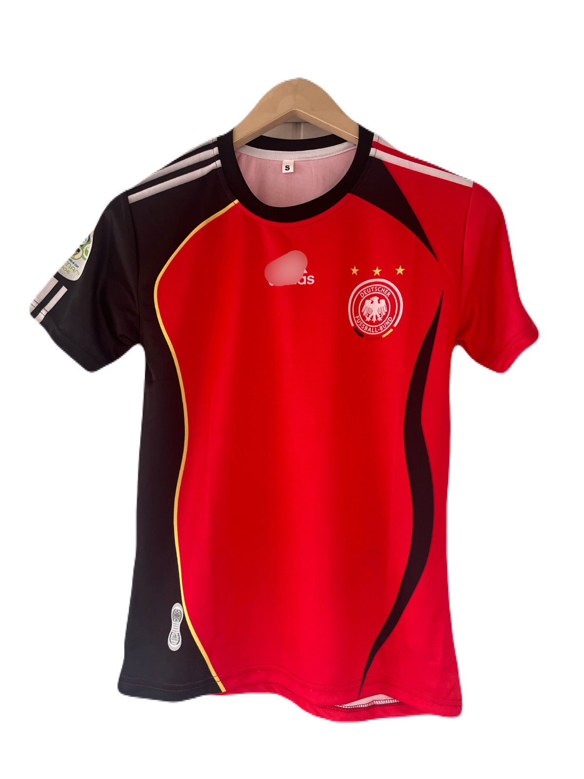 Ballack Germany Home Kit Half Sleeve - P2279