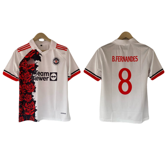 Bruno Fernandes manchester united  Five sleeve Collar Sublimation jersey- P2189