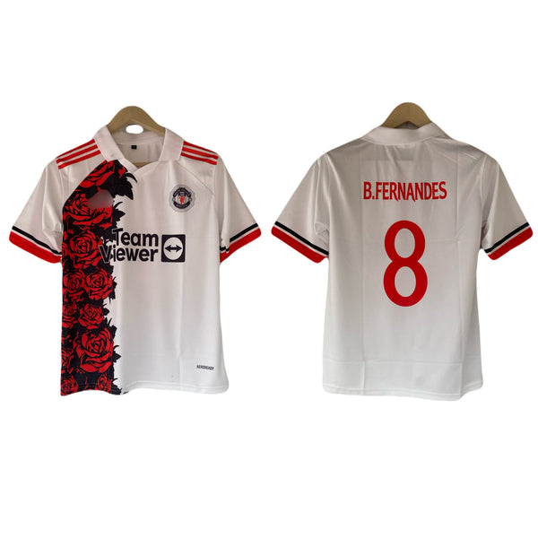 Bruno Fernandes manchester united  Five sleeve Collar Sublimation jersey- P2189
