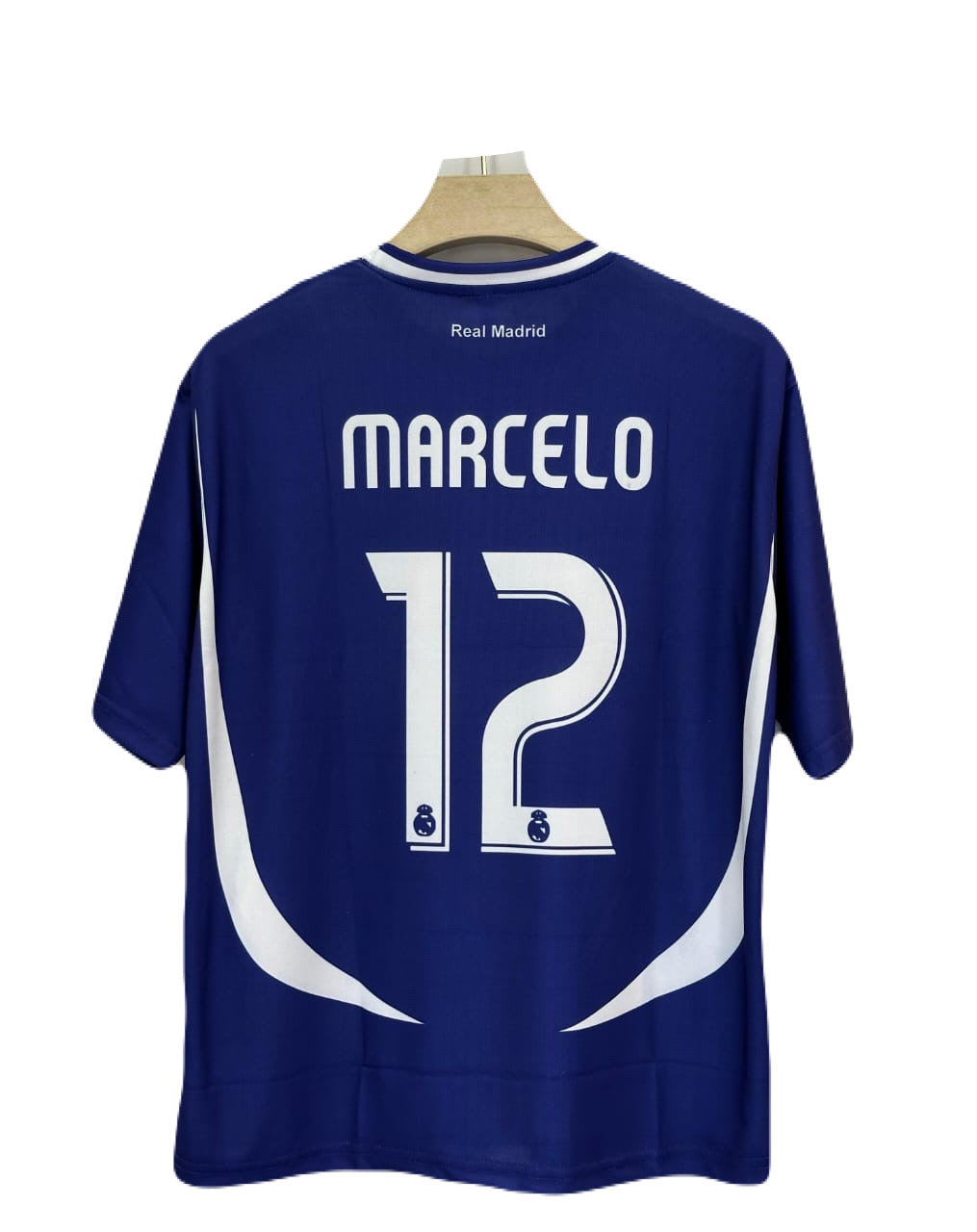 real madrid vintage blue kit Marcelo - ms retro store