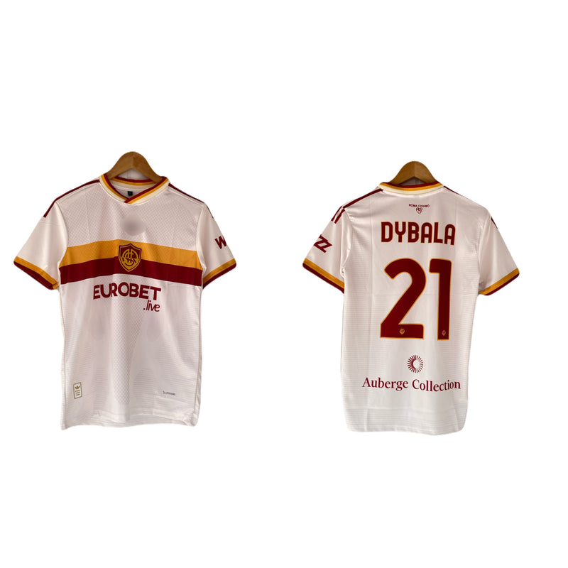 Dybala Roma 2026/27 Away Kit Embroidery Half Sleeve - P2771