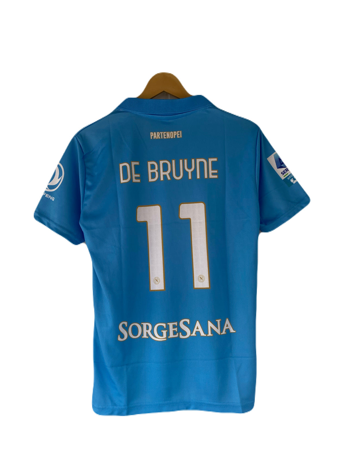 Napoli 2026-27 Home kit De Bruyne Half sleeve Collar Jersey - P2724