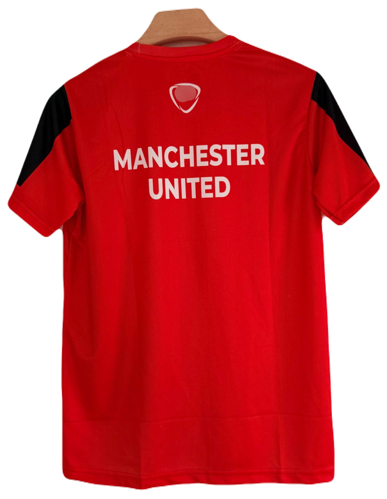 Manchester United plain back Half Sleeve embroidery jersey - P2179