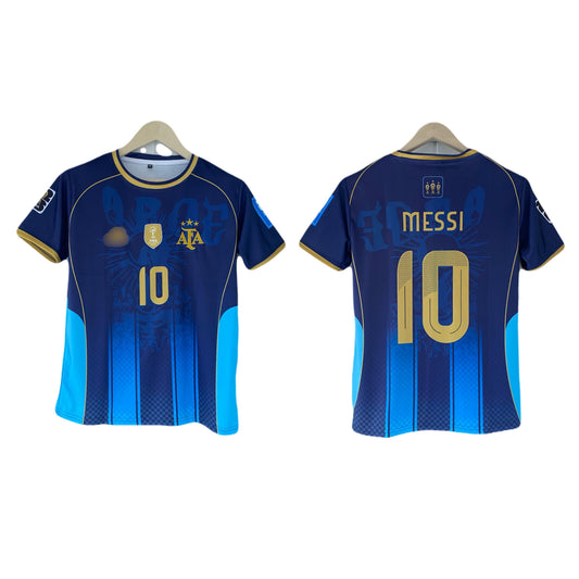 Messi Argentina 2014 Away special Edition Half Sleeve Embroidery - P1951