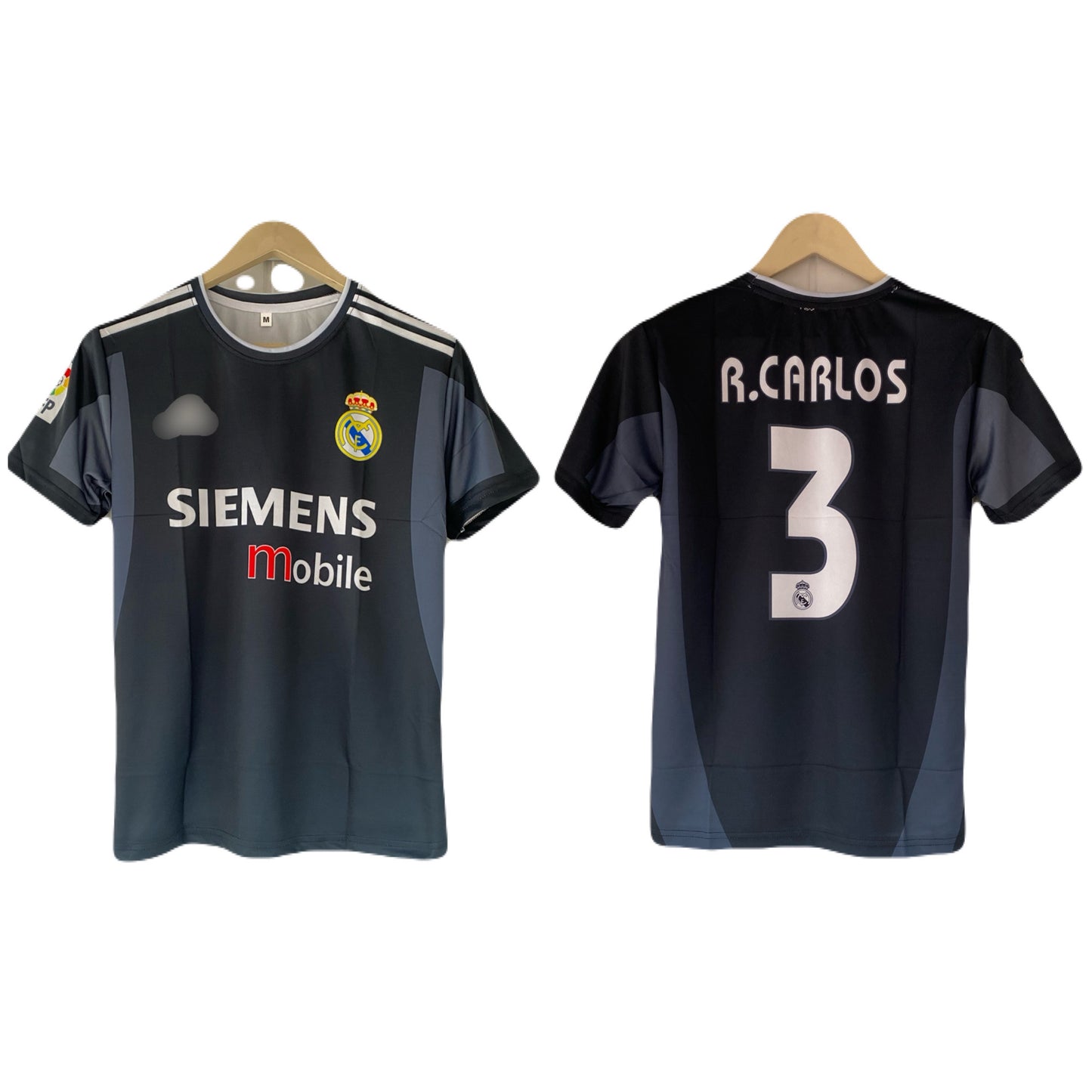 Carlos Real Madrid 2006/07 away Kit Half Sleeve sublimation - P2158