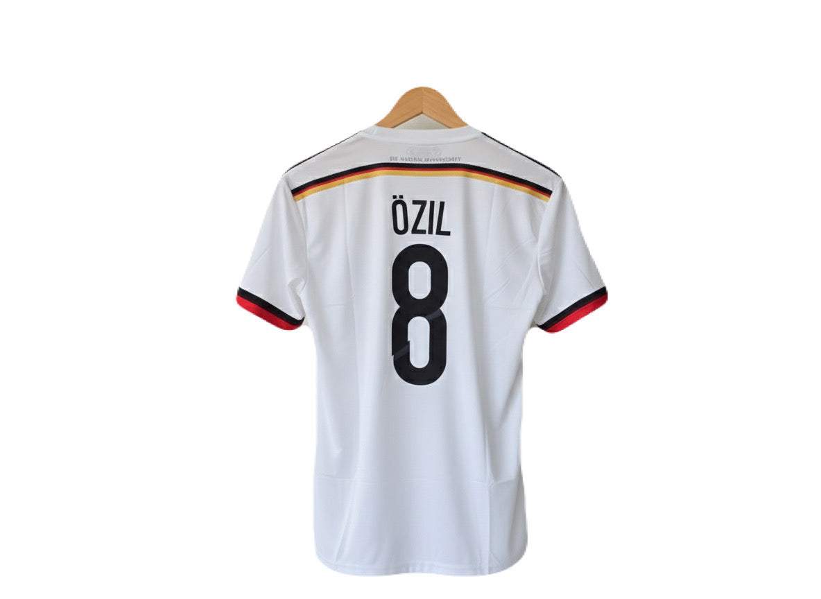 Germany 2014 World Cup Home kit Ozil Half Sleeve - Ms Retro Store