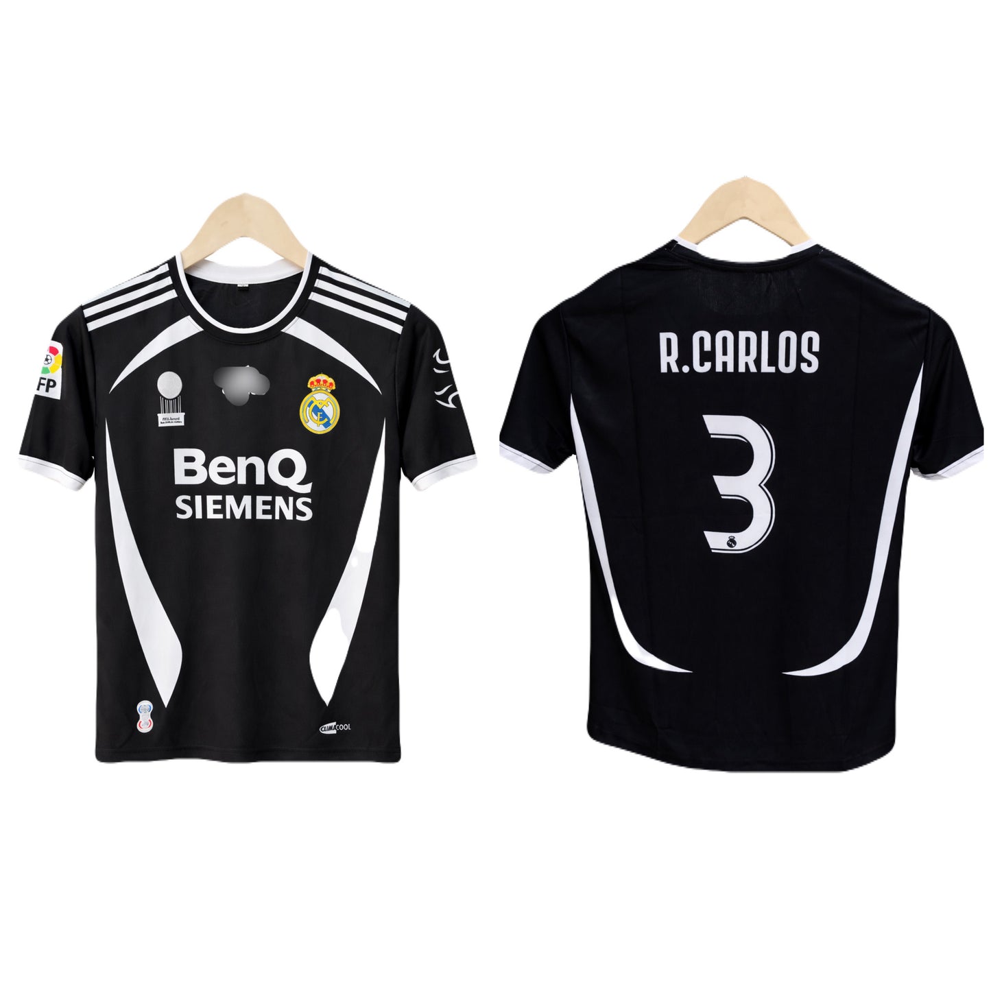 Real madrid 2004/05 away jersey R.carlos P572 Ms retro store