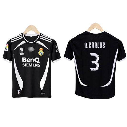 Real madrid 2004/05 away jersey R.carlos P572 Ms retro store