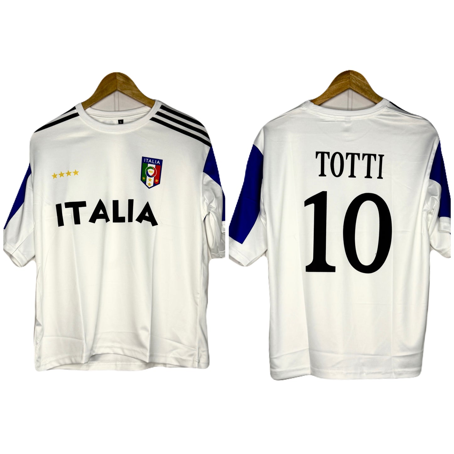 Italy Totti 2024 Away Kit Five Sleeve  - P727 - Ms Retro Store