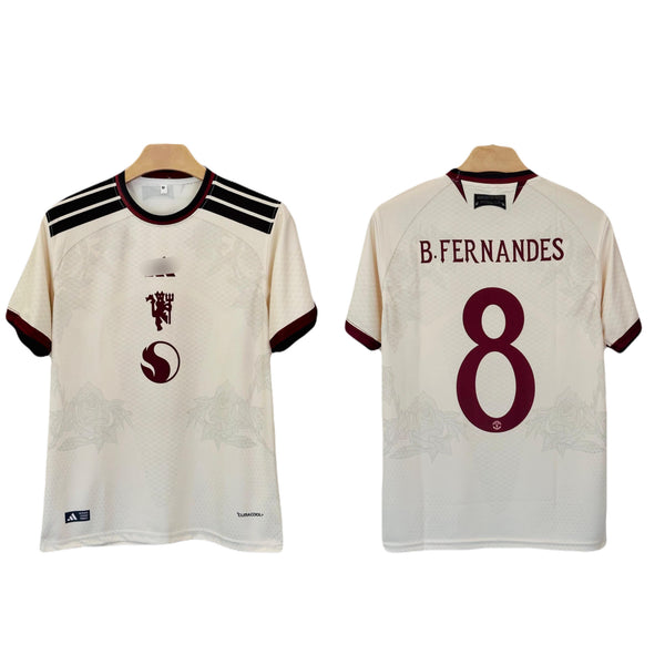 Bruno Fernandes Manchester  United 2026-27 Third Jersey Half Sleeve Sublimation -  P2676