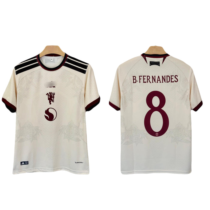Bruno Fernandes Manchester  United 2026-27 Third Jersey Half Sleeve Sublimation -  P2676