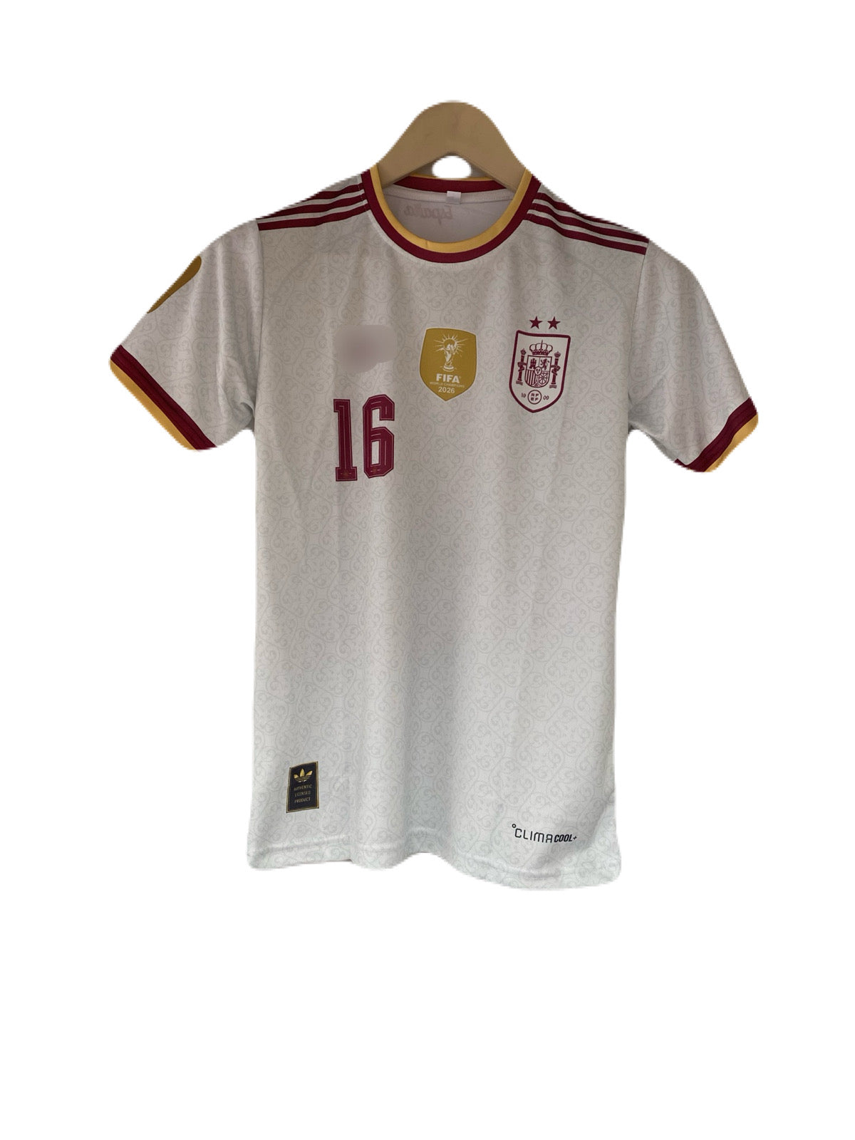 Rodrigo  Spain 2 star 2026 away Jersey  - P2257
