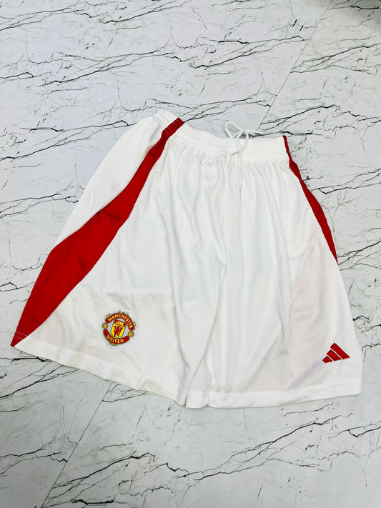 Premium first quality    Manchester united Red Line  Shorts - Ms Retro Store