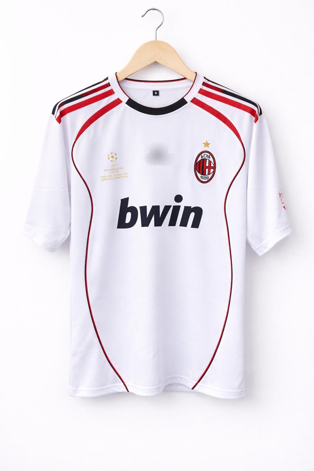 AC Milan 2006-07 Away Maldini embroidery  Five sleeve -Ms retro store