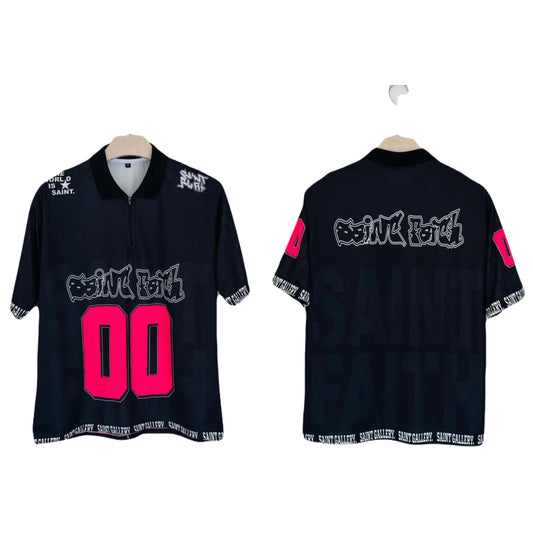 Saint Gallery Drop Shoulder  Jersey Five Sleeve- Ms Retro Store