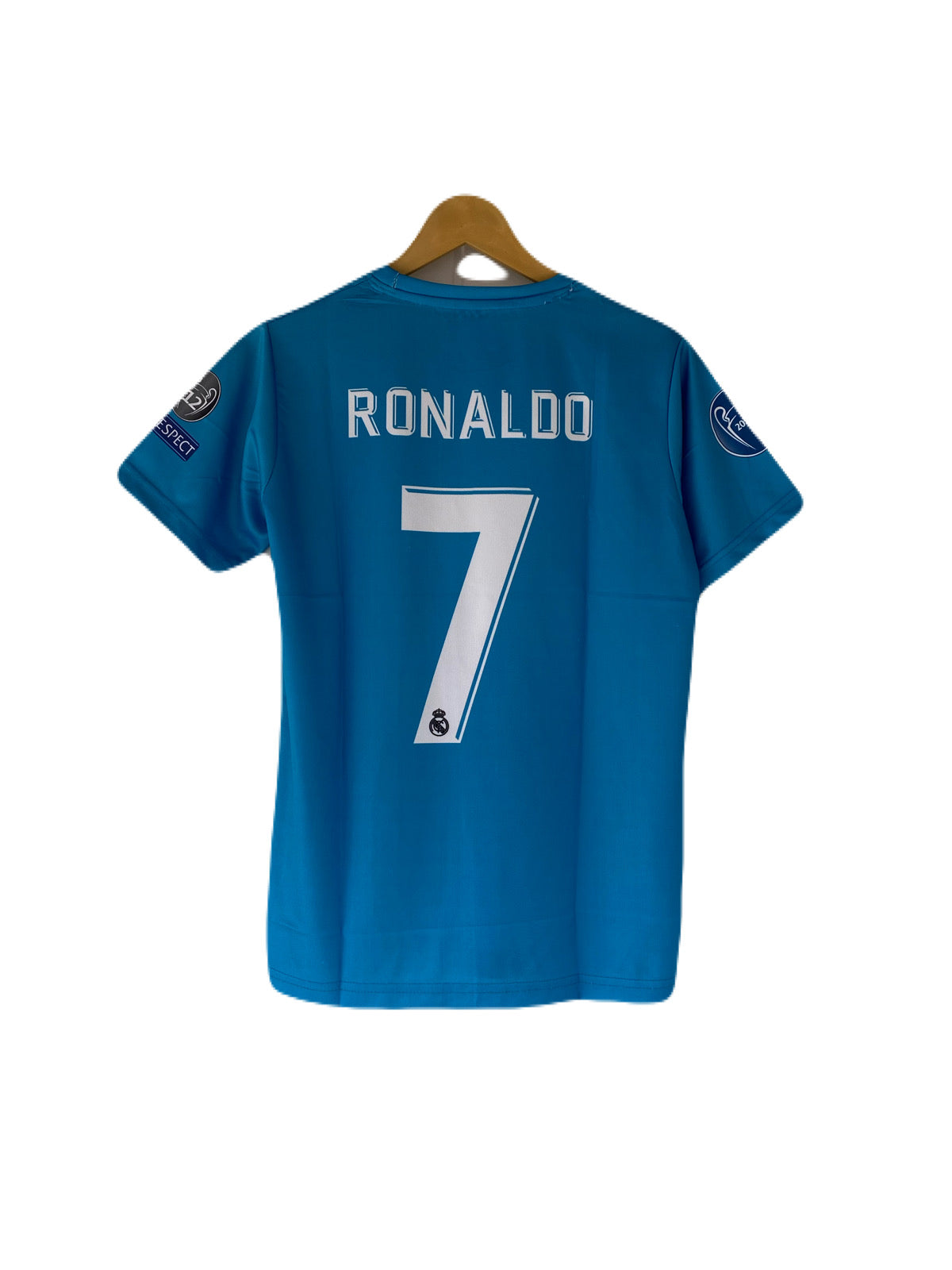 Ronaldo Real Madrid 2017-18 Away Half Sleeve Embroidery Jersey - P2709