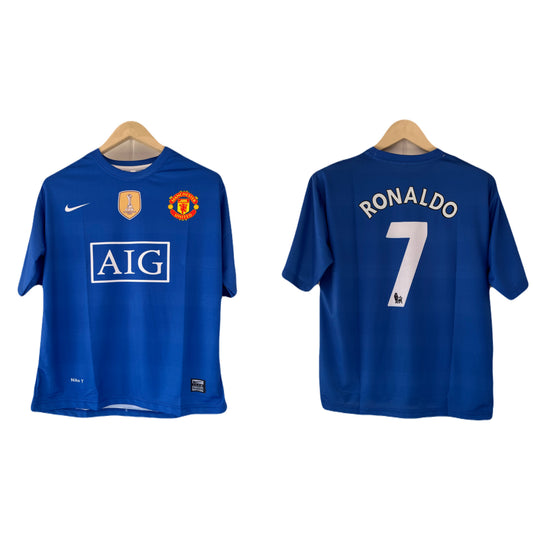 Manchester united 2008-09 Third Ronaldo  Five Sleeve Sublimation - P2000 Ms Retro Store