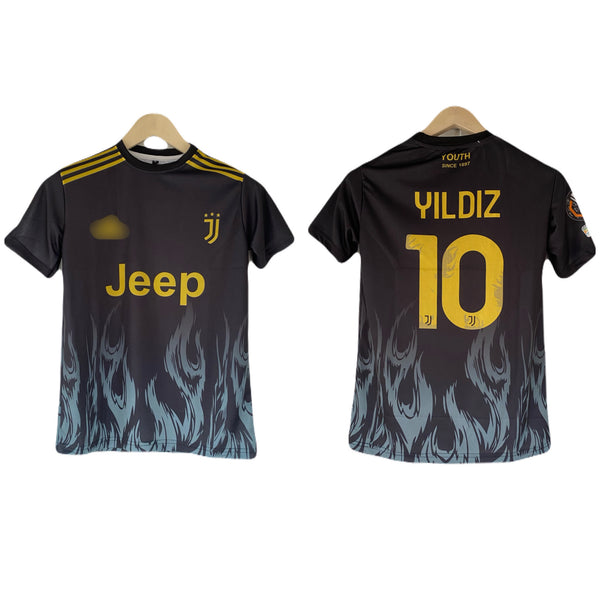 Yildiz Juventus 2026-27 Away Jersey Half Sleeve Sublimation -  P2407