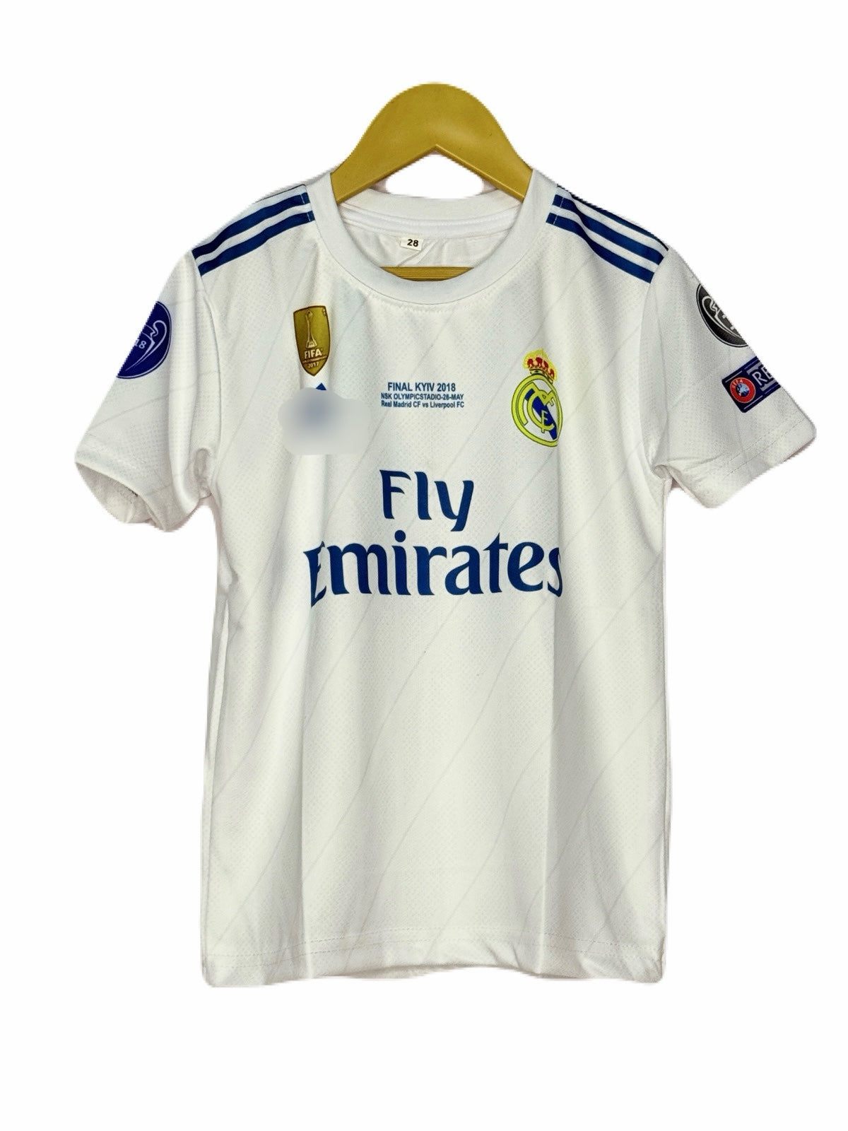 Real Madrid 2018 Ucl Final Kit Ronaldo Kids - P1292 Ms Retro Store