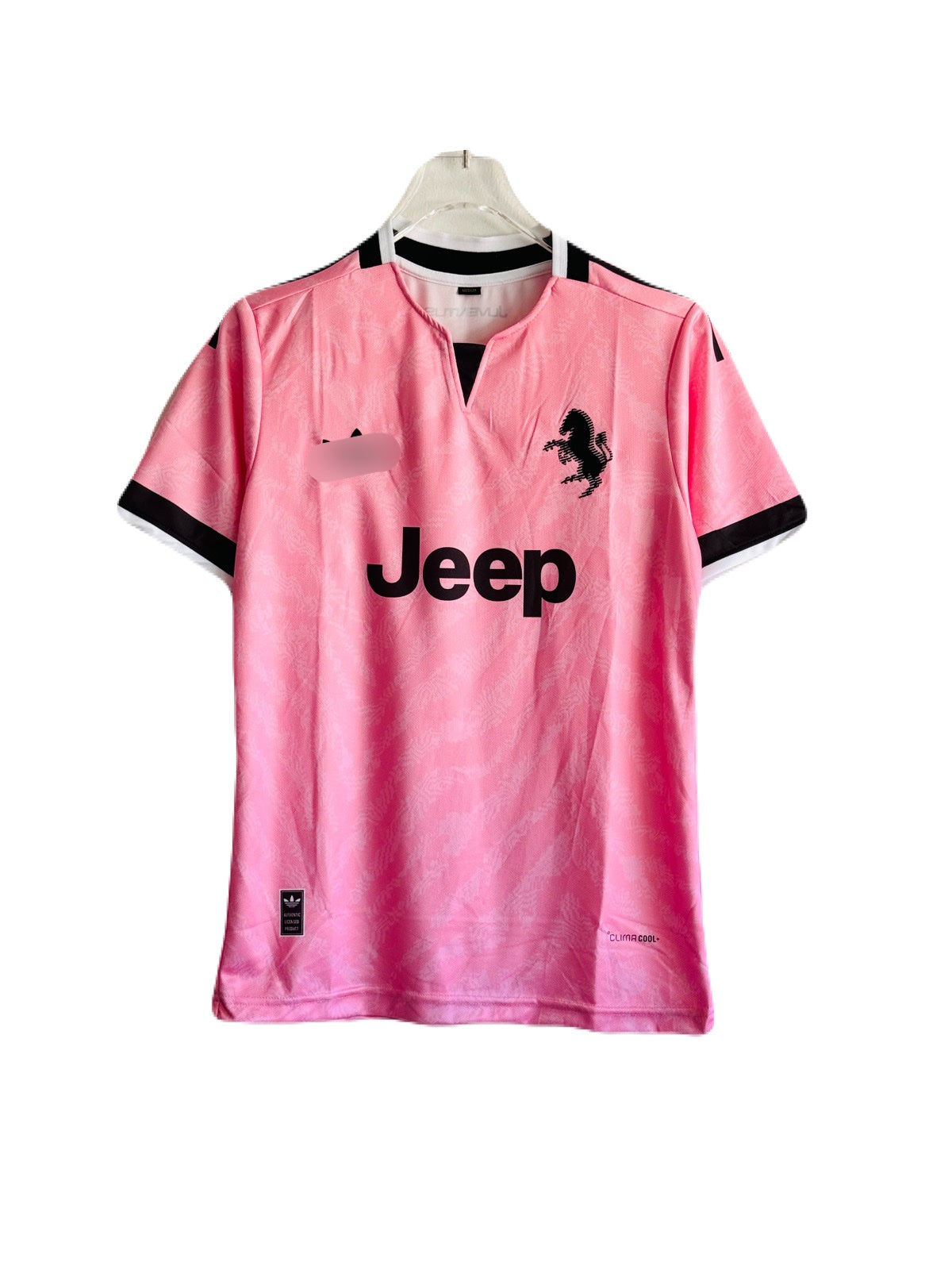 Juventus Away Plain back jersey embroidery half sleeve - P2732