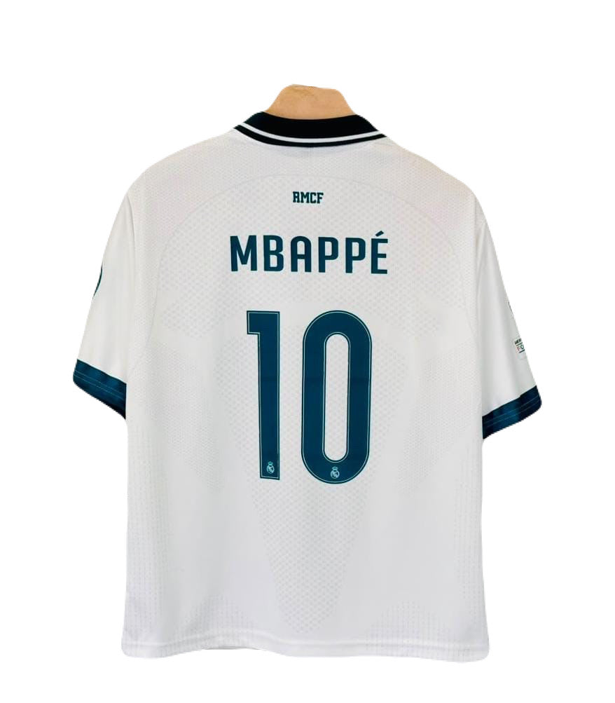 Mbappe Real Madrid 2026-27 Home  Five sleeve Collar Sublimation jersey - P2455