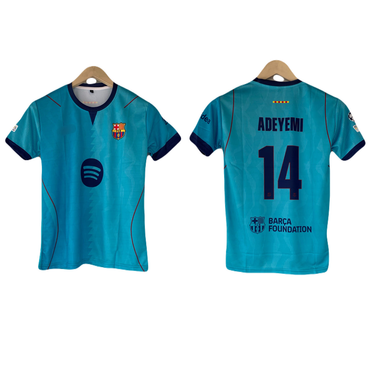 Adeyemi Barcelona 2026-27 Third kit Sublimation half sleeve - P2557