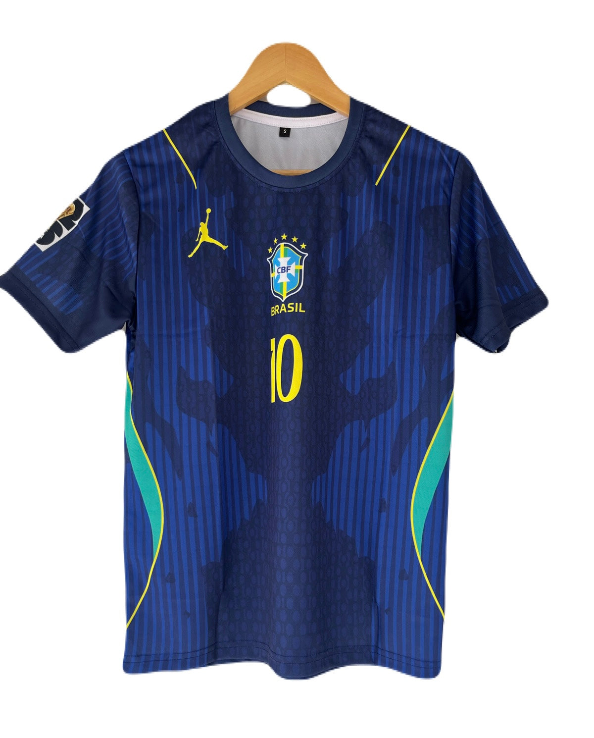Brazil Away Jersey 2026 Neymar Half Sleeve Sublimation Jersey - Ms Retro Store