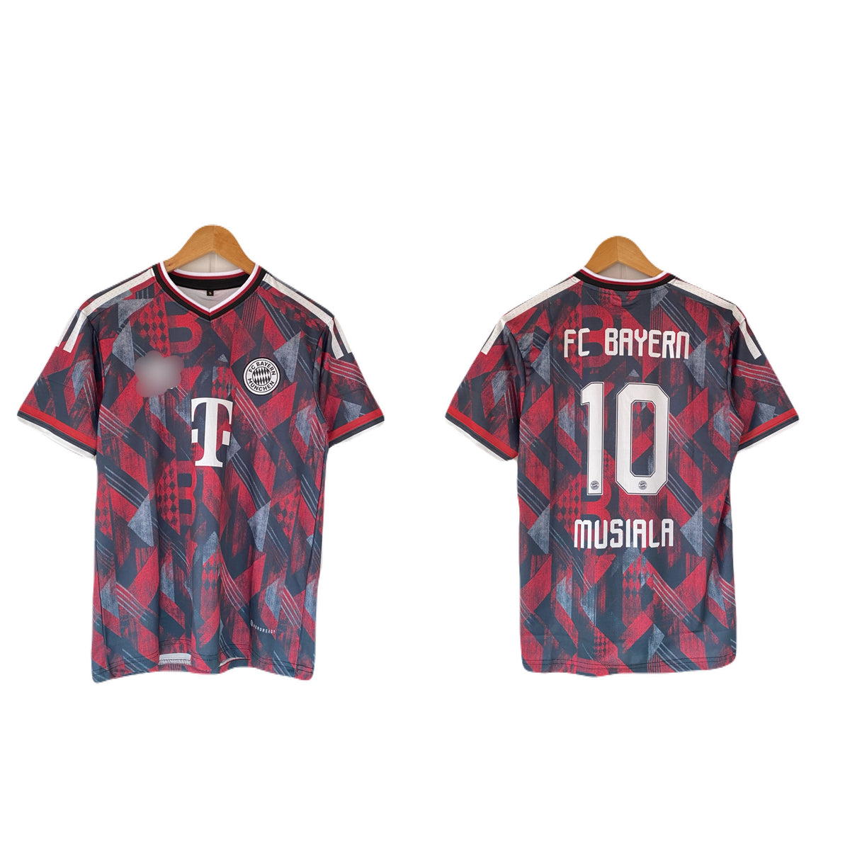 Musiala Bayern 2026-27 Half Sleeve embroidery jersey - P2775