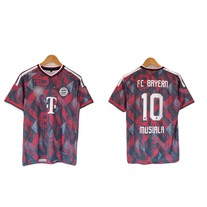 Musiala Bayern 2026-27 Half Sleeve embroidery jersey - P2775