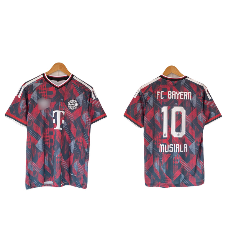 Musiala Bayern 2026-27 Half Sleeve embroidery jersey - P2775