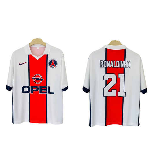 psg 1998/99 away jersey Ronaldinho - ms retro store