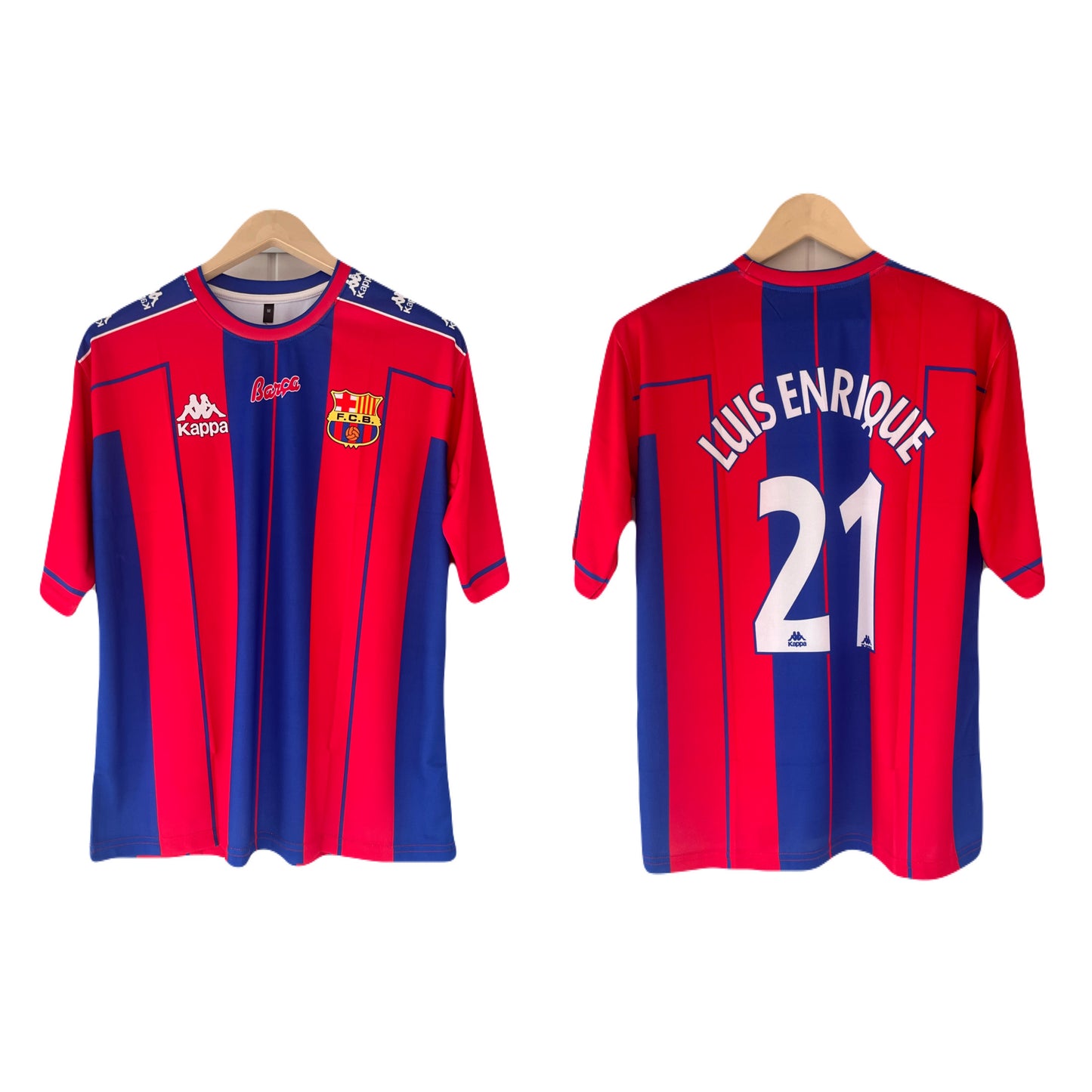 Luis enrique Barcelona 1998 Fivesleeve jersey - P1752