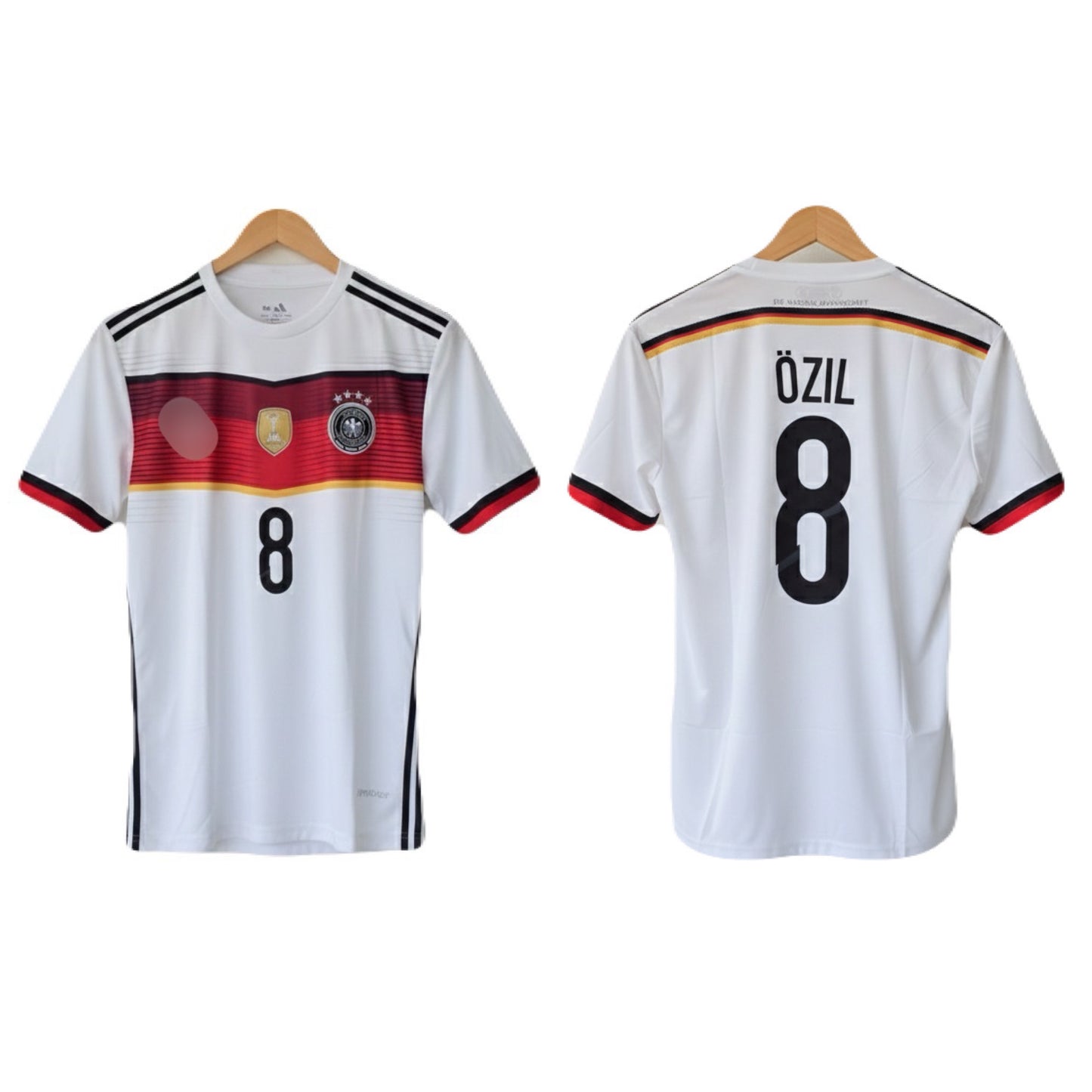 Germany 2014 World Cup Home kit Ozil Half Sleeve - Ms Retro Store