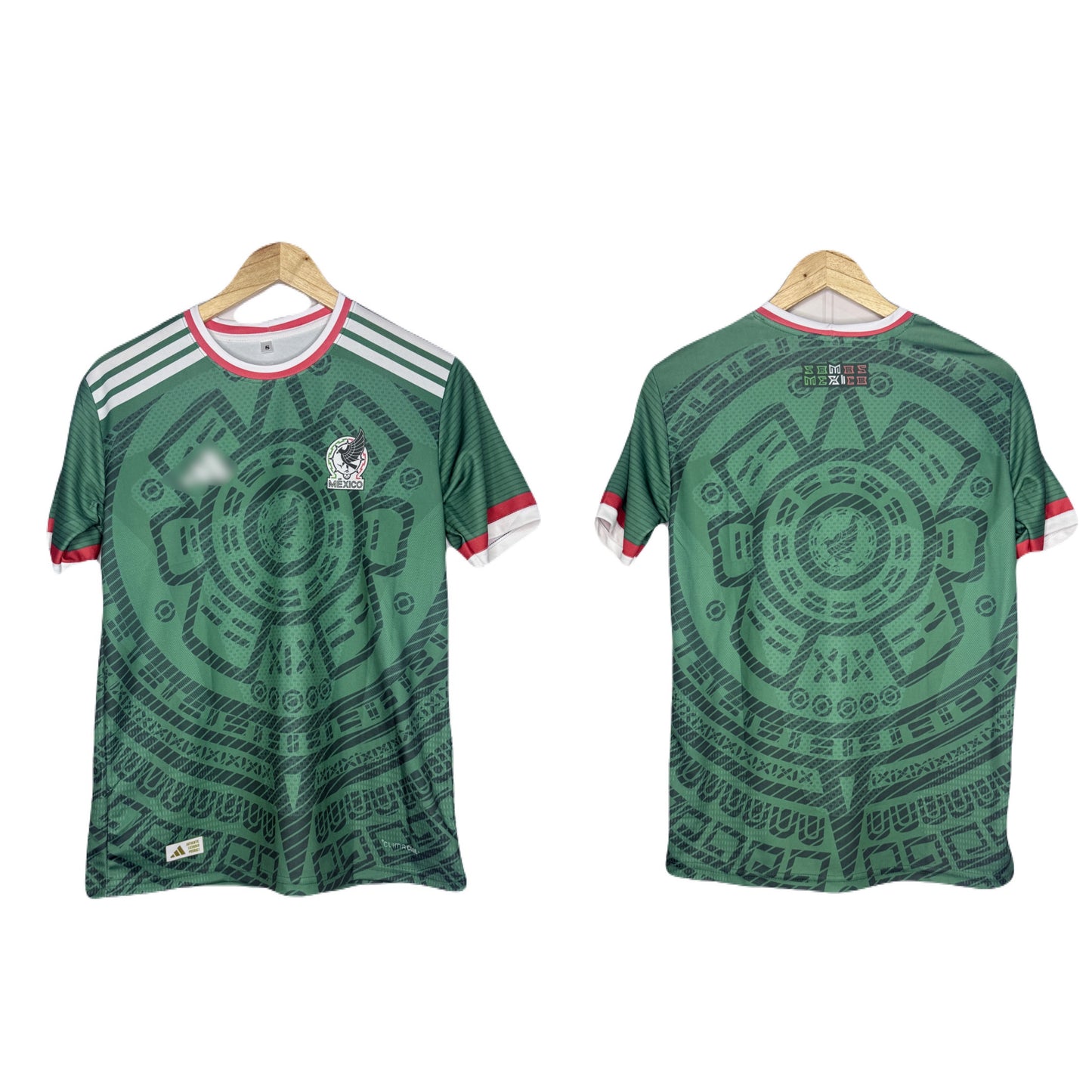 Mexico  2026 World Cup Home Kit Plain Half Sleeve - P1031 Ms Retro Store