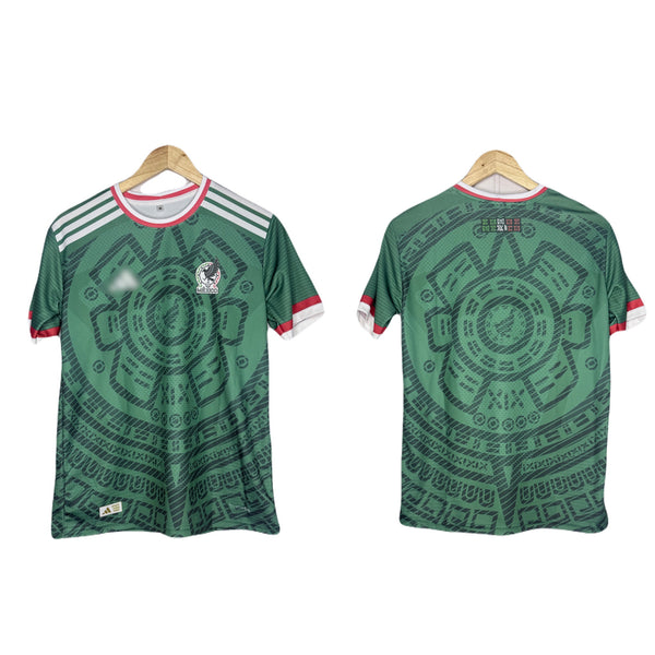 Mexico  2026 World Cup Home Kit Plain Half Sleeve - P1031 Ms Retro Store