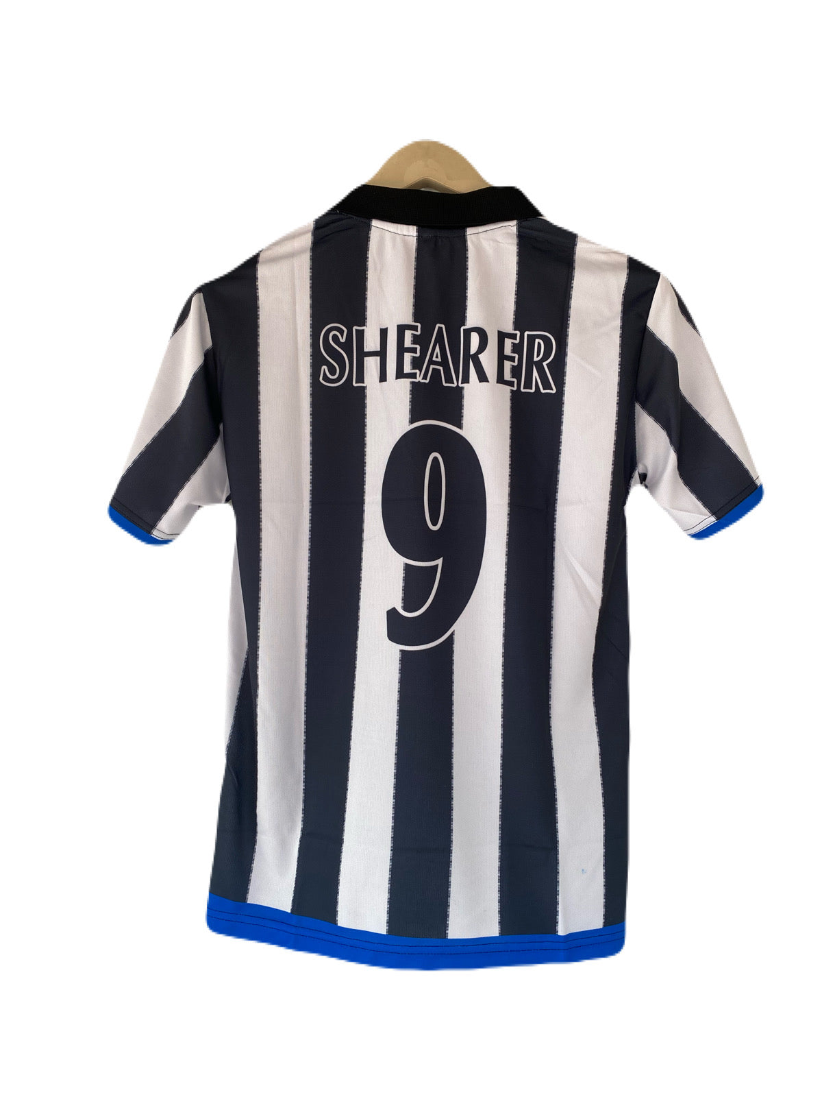 Shearer Newcastle half sleeve collar jersey