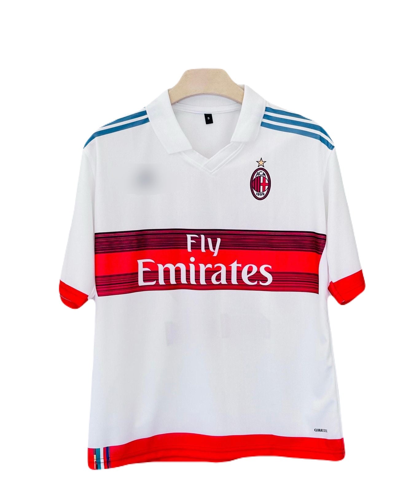 Ac Milan 2015-16 Away Kit Kaka Five Sleeve - Ms Retro Store