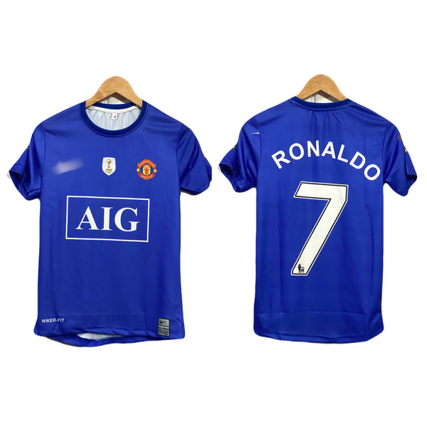 Best Retro jersey 2008 Manchester United P628 Third kit Ronaldo Half sleeve  - ms retro store