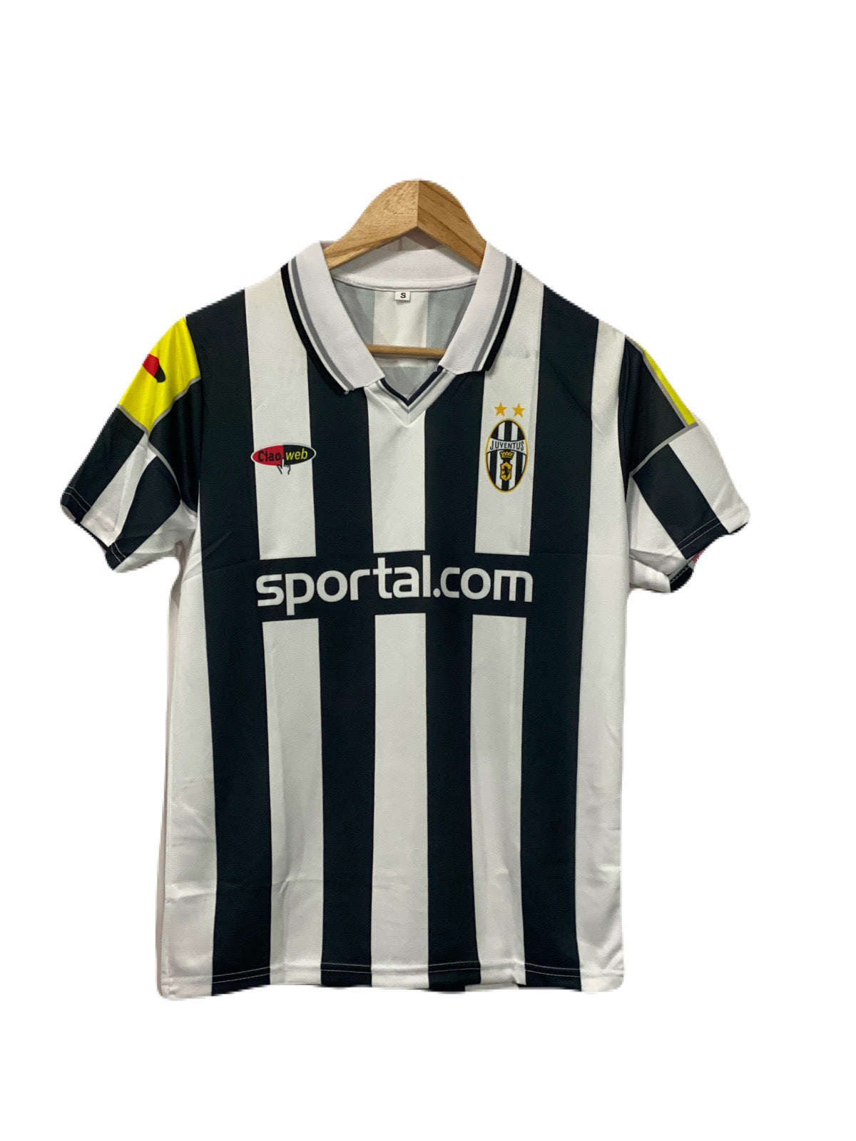 Juventus 2000-01 Home kit Del Piero Half sleeve P671 Ms Retro