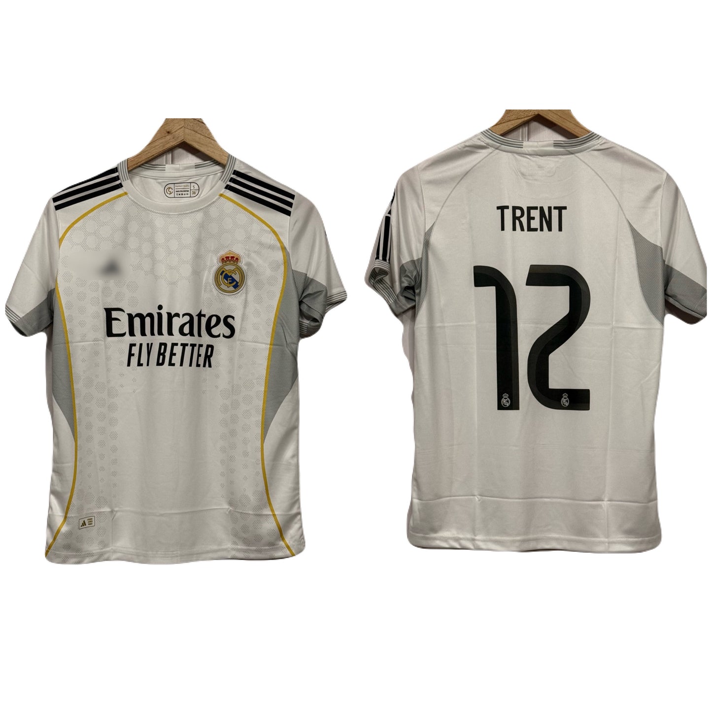 Real Madrid 2025-26 Home kit Trent Half Sleeve - Ms Retro Store