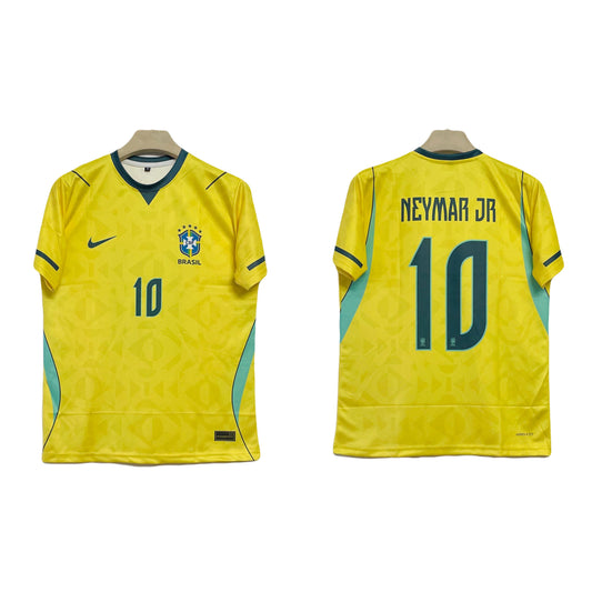 Brazil 2026 World Cup home kit Neymar jr Half Sleeve Sublimation - P2000 Ms Retro Store