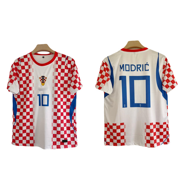 Modric croatia 2026 World Cup home Half sleeve embroidery jersey - P1974