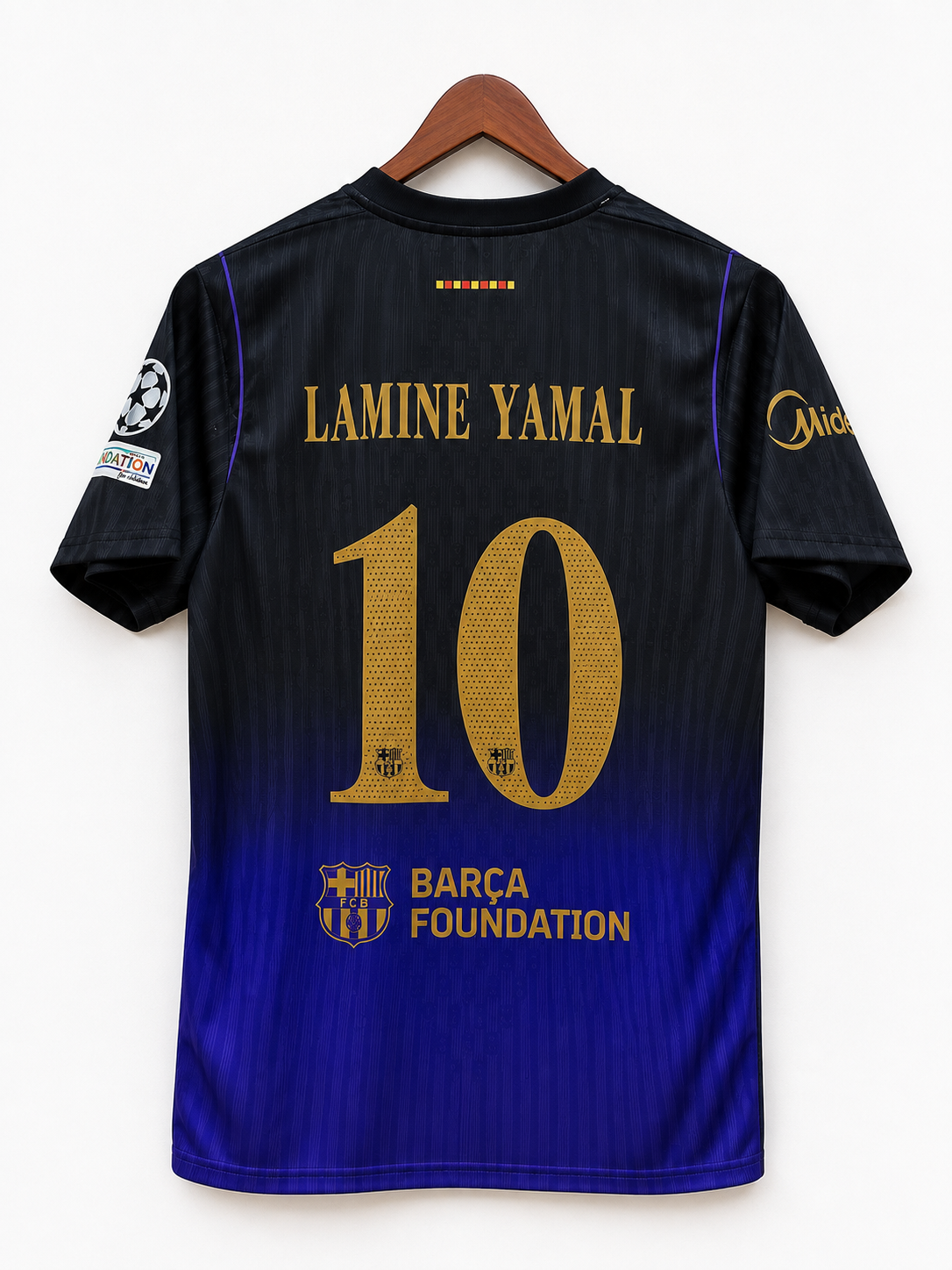 Yamal Barcelona 2026-27 Away Jersey Half Sleeve Sublimation -  P2258