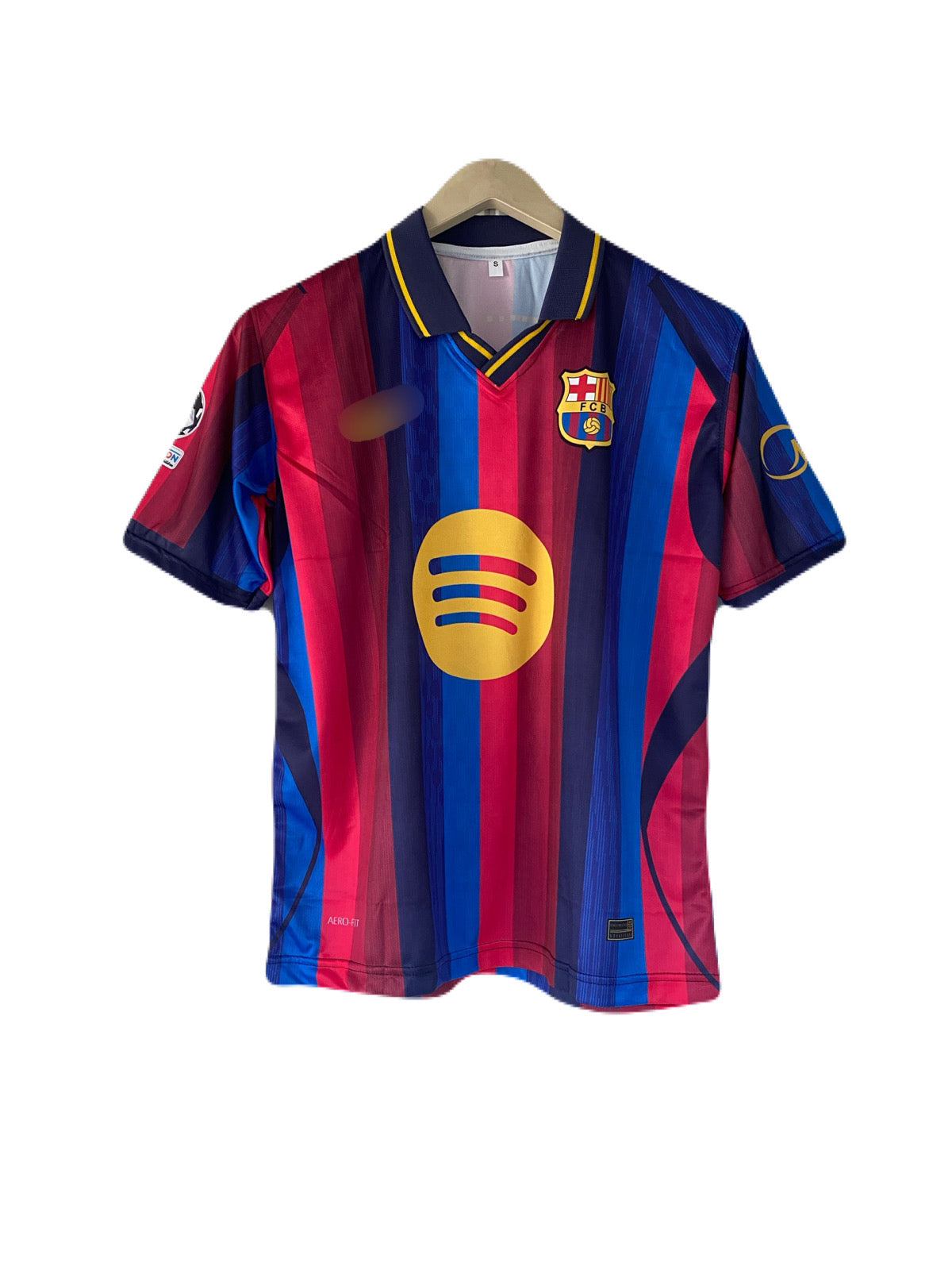 Pedri Barcelona 2026-27 Home  Five sleeve Collar Sublimation jersey - P2541