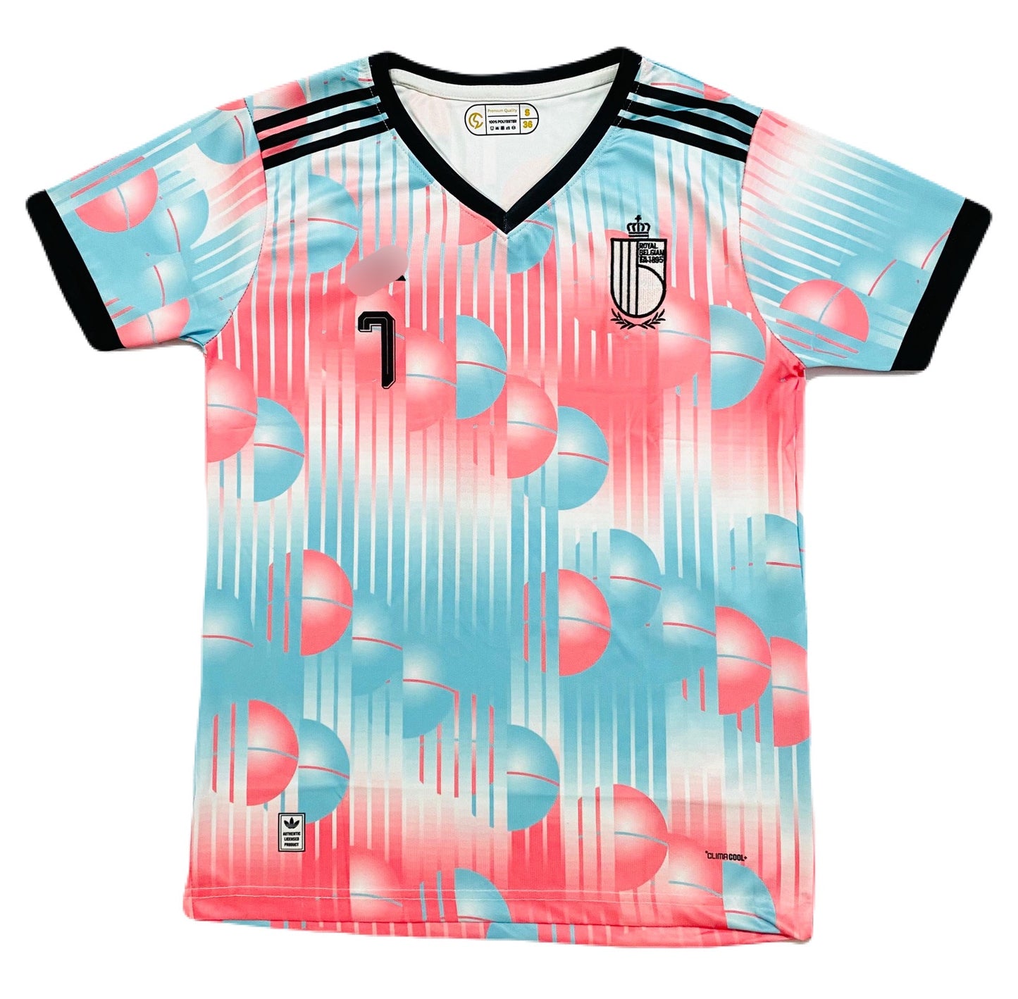 De bruyne Belgium 2026 World Cup Away Half Sleeve Jersey - P1890